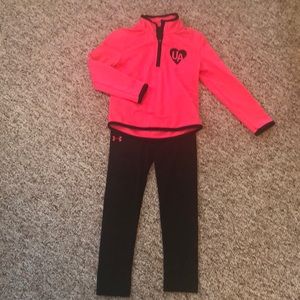 Under Armour Girls Sz 5 Set